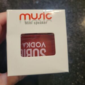 MUSIC SOBIESKI VODKA MINI MUSIC SPEAKER WITH BLUETOOTH